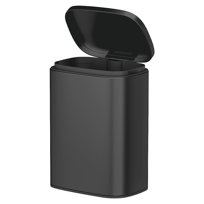 Wenko Sare Wall Mounted 5L Bin - Black