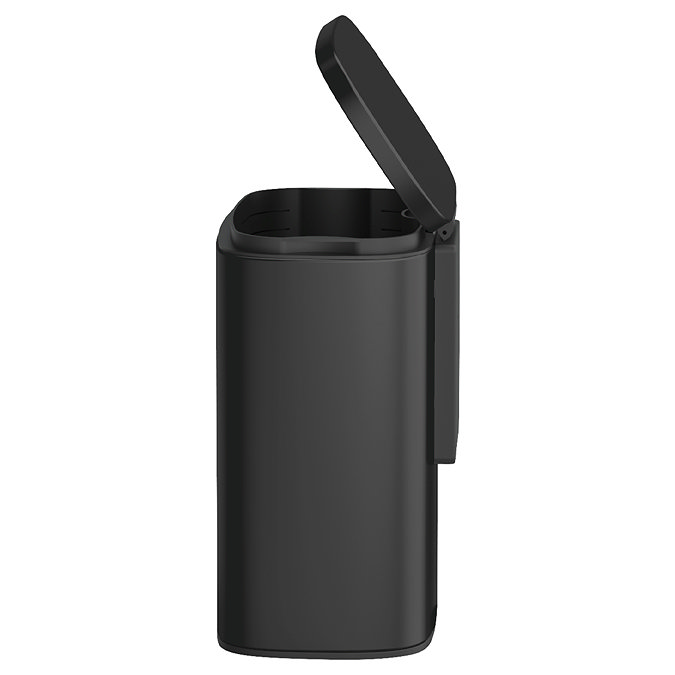 Wenko Sare Wall Mounted 5L Bin - Black