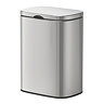 Wenko Sare Wall Mounted 5L Bin - Shiny Stainless Steel