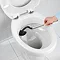 Wenko - Savelli Ceramic Toilet Brush Set - White - 20620100 Feature Large Image