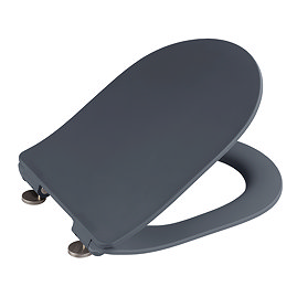 Wenko Sedilo Premium Soft Close Toilet Seat - Grey