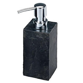 Wenko Slate Rock Soap Dispenser - 17921100 Medium Image