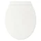 Wenko Slimline Soft Close Toilet Seat - White Profile Large Image