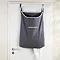 Wenko Space-Saving Laundry Bag - Dark Grey Large Image