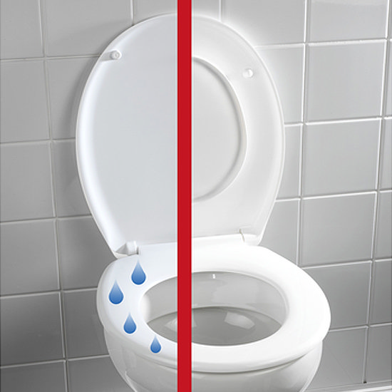 Wenko Splash Guard Soft-Close Toilet Seat - 21828100 Large Image