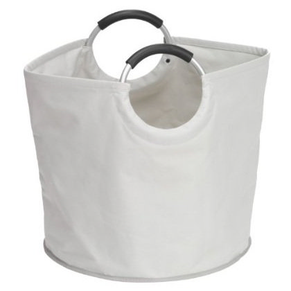 Wenko Stone Laundry Bin/Shopper - Grey - 2 Size Options Large Image