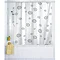 Wenko Swirl Polyester Shower Curtain - W2400 x H1800mm - 19156100 Large Image