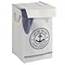 Wenko Sylt Maritime Design Single Laundry Bin Large Image