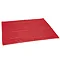 Wenko Terry Cotton Shower Mat - 500 x 700mm - Red - 19534100 Profile Large Image