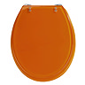 Wenko Topic Hand-made Polyresin Toilet Seat - Orange - 18926100 Large Image