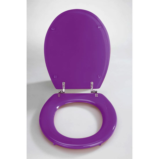 Purple soft toilet best sale seat