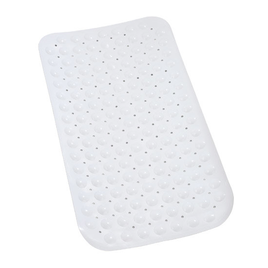 Wenko Tropic Bath Mat - 700 x 385mm - White - 18950100 Large Image