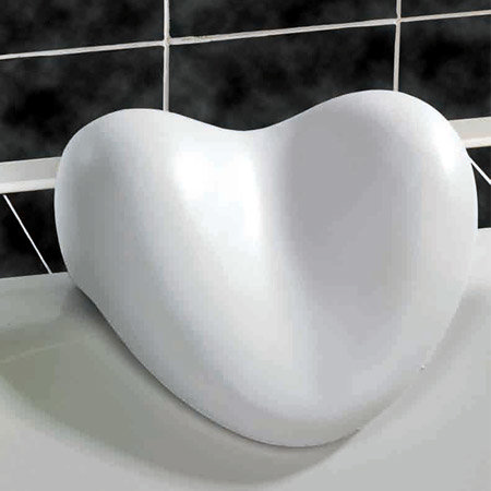 Wenko Tropic Bath Pillow - Red - 18938100 Profile Large Image