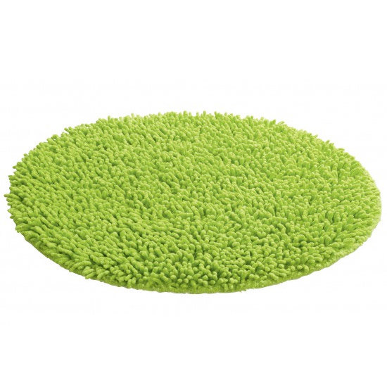 Wenko Tropic Shaggy Bath Mat - Green - 19264100 Large Image