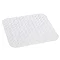 Wenko Tropic Shower Mat - 540 x 540mm - White - 18943100 Large Image