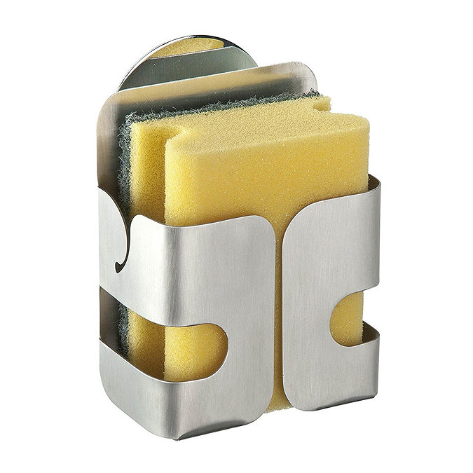 Wenko Turbo-Loc Stainless Steel Sponge Holder - 2020040100 Large Image