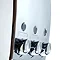 Wenko Varese 3-Chamber Soap Dispenser - Chrome - 18403100  Profile Large Image
