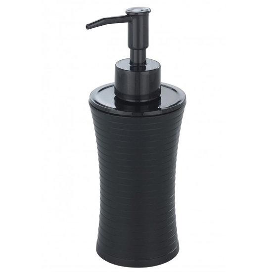 Wenko Vetto Soap Dispenser - Black - 19740100 at Victorian Plumbing UK