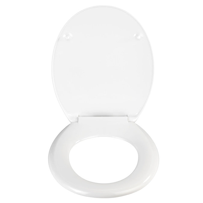 Wenko Waterdrop Grey Soft-Close Toilet Seat - 21685100 Feature Large Image