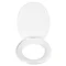 Wenko Waterdrop Grey Soft-Close Toilet Seat - 21685100 Feature Large Image