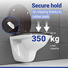 Wenko Wenge MDF Soft Close Toilet Seat