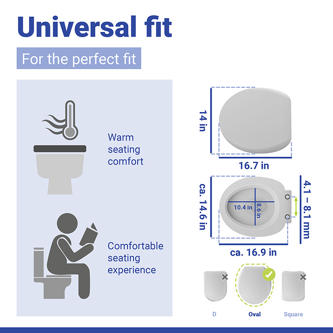 Wenko Wenge MDF Soft Close Toilet Seat