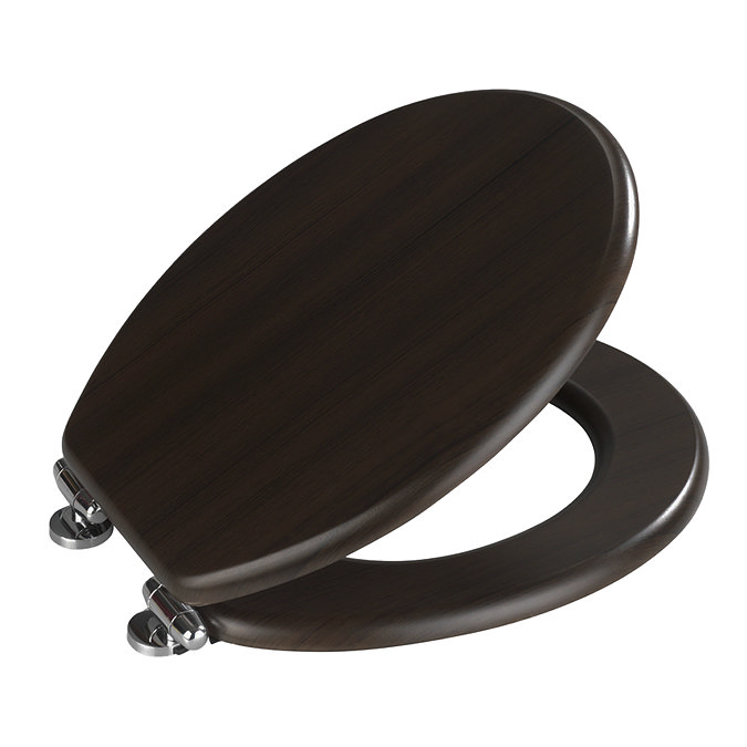 Wenko Wenge MDF Soft Close Toilet Seat