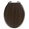 Wenko Wenge MDF Soft Close Toilet Seat Large Image