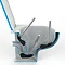 Wenko White Rimless Toilet Brush - 23344100 Standard Large Image