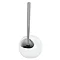 Wenko White Rimless Toilet Brush - 23344100  Profile Large Image