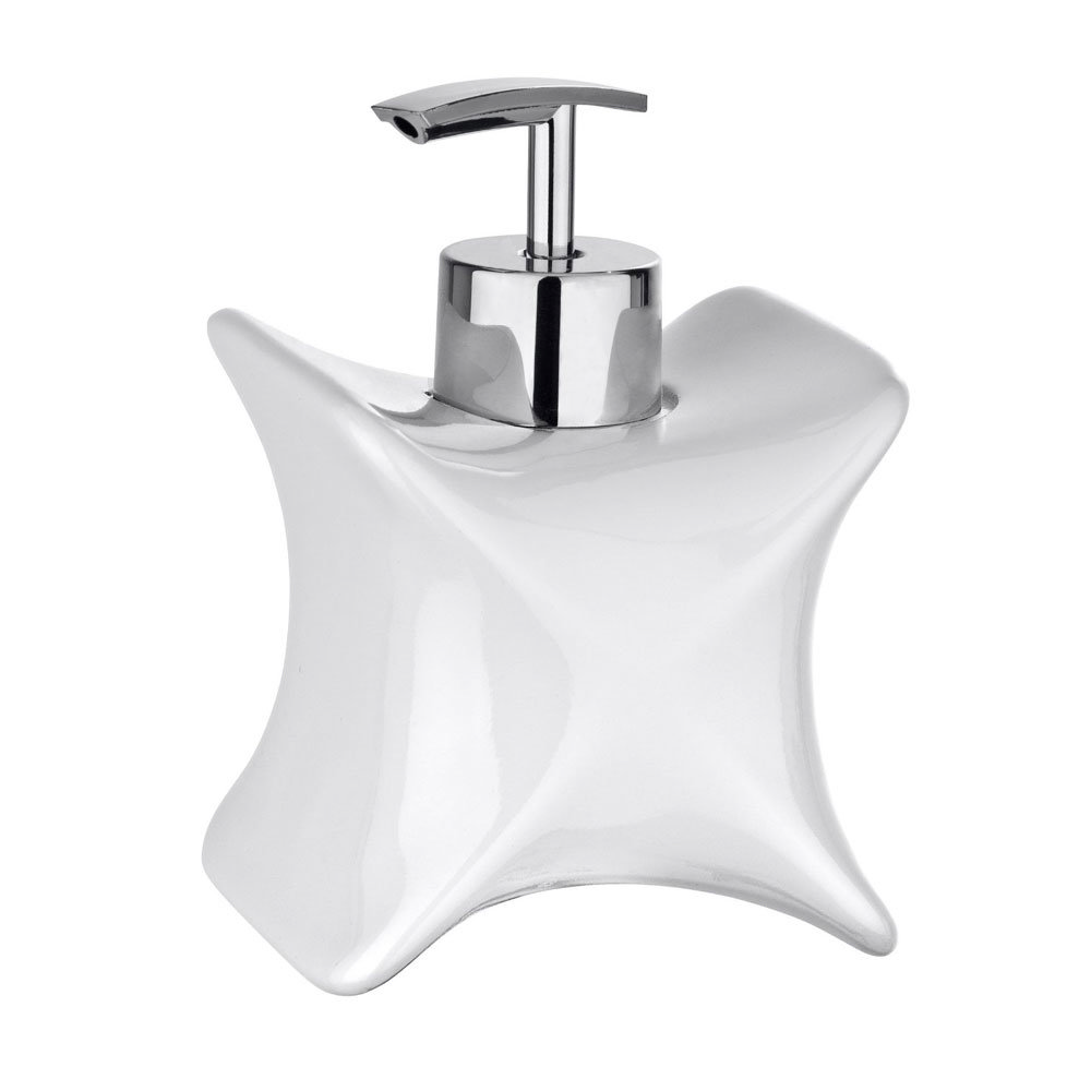 Wenko X Form Soap Dispenser White Available At Victorian Plumbing 3177