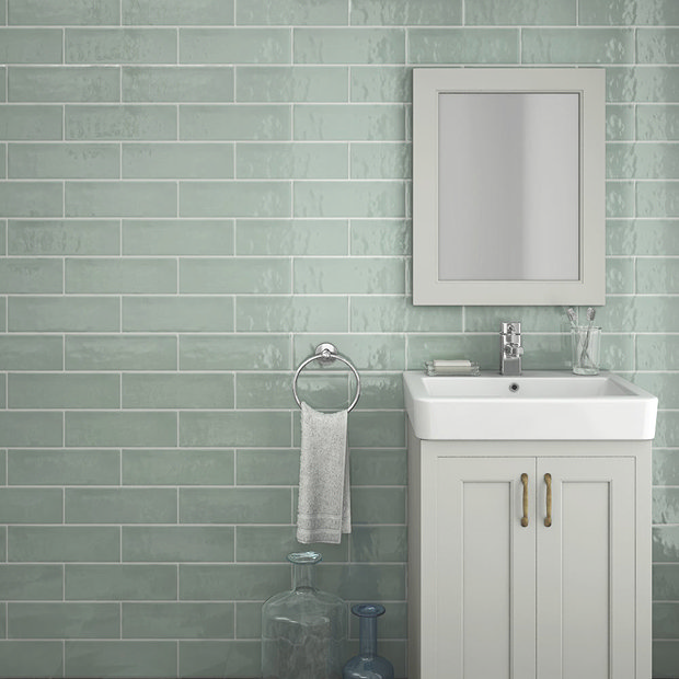 Westbury Rustic Metro Wall Tiles Apple 30 x 10cm (Pack of 34)