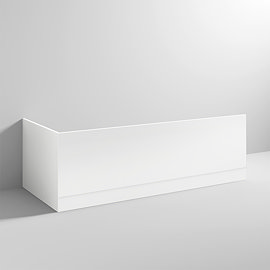 White Acrylic Bath Panel Pack - Various Sizes Large Image