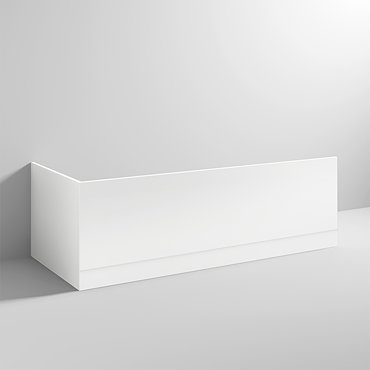 White Acrylic Bath Panel Pack - Various Sizes  Profile Large Image