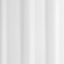 White Anti-Bacterial Polyester Shower Curtain W1800 x H2000mm - 67312 Large Image