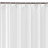 White H2000 x W1800mm Polyester Shower Curtain  Profile Large Image