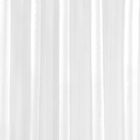 White H2000 x W1800mm Polyester Shower Curtain Large Image