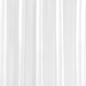 White H2000 x W1800mm Polyester Shower Curtain Large Image