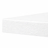 Imperia 1600 x 900mm White Slate Effect Rectangular Shower Tray with Chrome Waste