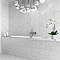 White Sparkle Quartz Tile - Julien Macdonald - 600 x 300mm Profile Large Image