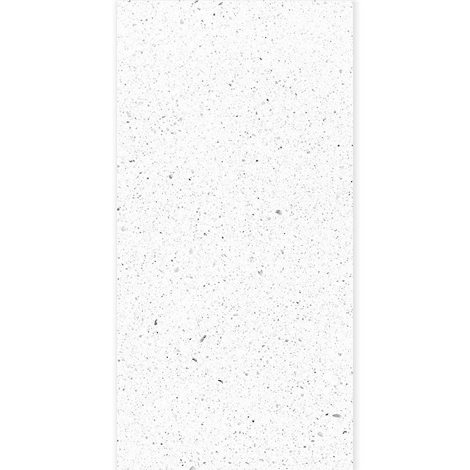 White Sparkle Quartz Tile - Julien Macdonald - 600 x 300mm Large Image