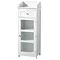 White Wood Floor Standing Cabinet - 2402062 Large Image
