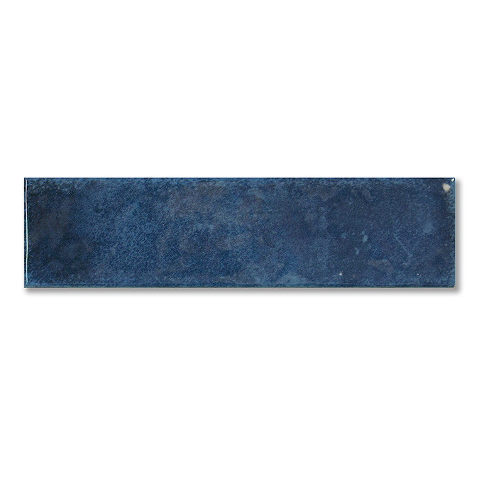 Willaton Rustic Blue Gloss Wall Tiles 65 x 250mm