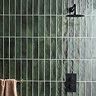Willaton Rustic Green Gloss Wall Tiles 65 x 250mm