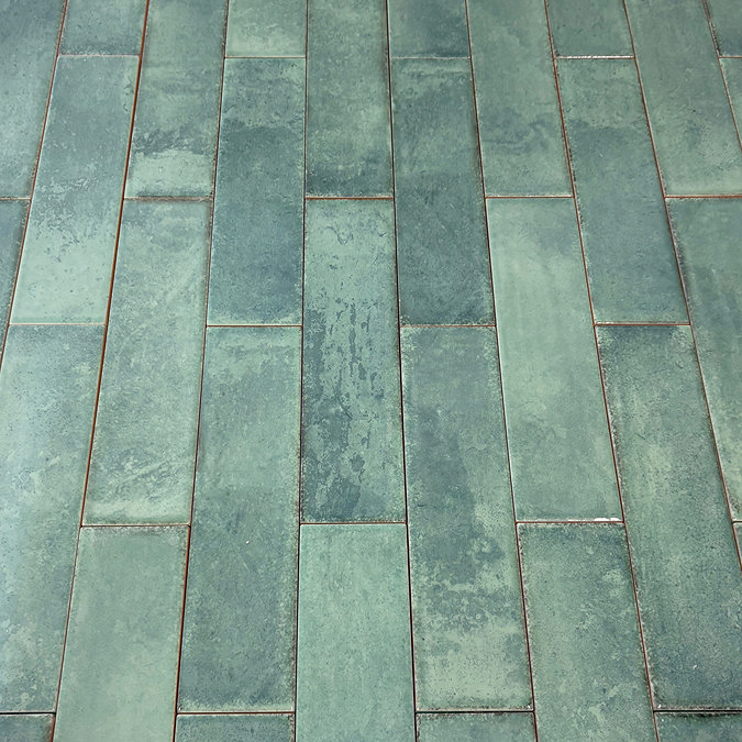 Willaton Rustic Sage Gloss Wall Tiles – 65 x 250mm