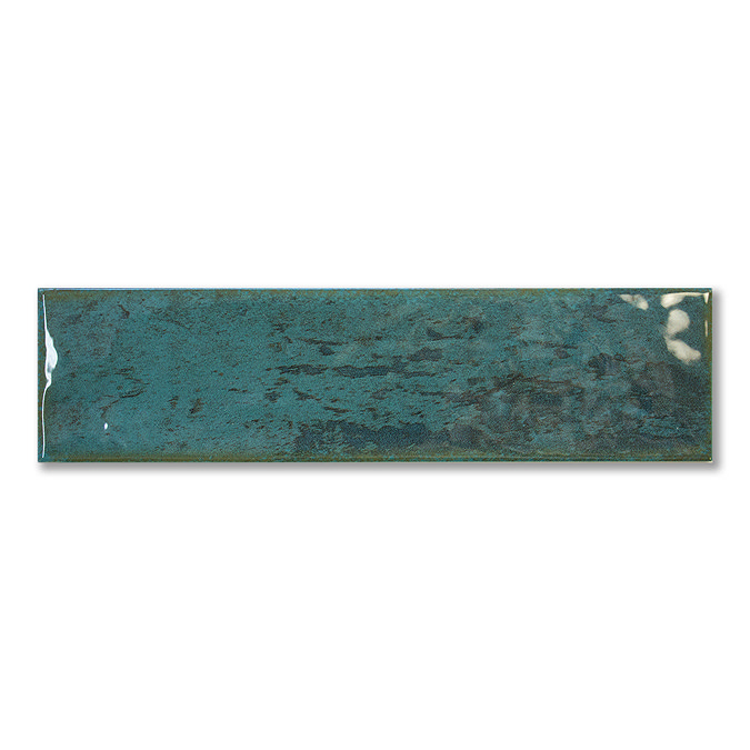 Willaton Rustic Turquoise Gloss Wall Tiles 65 x 250mm