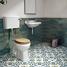 Willaton Rustic Teal Gloss Wall Tiles 65 x 250mm