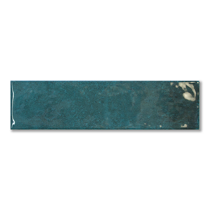 Willaton Rustic Turquoise Gloss Wall Tiles 65 x 250mm