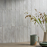 Willaton Rustic White Gloss Wall Tiles 65 x 250mm