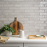 Willaton Rustic White Gloss Wall Tiles 65 x 250mm
